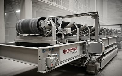 Cân băng tải Thermo Ramsey cho nhà máy xi măng – Đo lưu lượng chính xác, ổn định và tin cậy