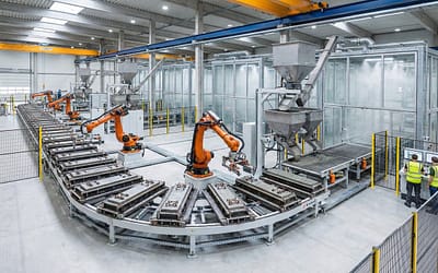 Tự động hóa nhà máy sản xuất tà vẹt bê tông – Giải pháp nâng cao năng suất và chất lượng cùng HESS Langfang