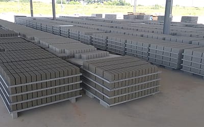 Dây chuyền ép gạch không nung công nghệ Đức – Giải pháp xanh bền vững