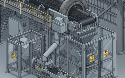 Lấy mẫu băng tải theo ISO 13909: hướng dẫn triển khai cho xi măng, nhiệt điện, khai khoáng và thép
