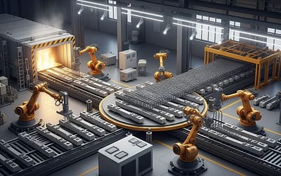 Dây chuyền tà vẹt đường sắt cao tốc 350km/h HESS Langfang – Nền tảng cho mạng lưới cao tốc hiện đại