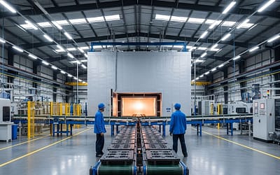 Dây chuyền Carousel sản xuất tà vẹt bê tông HESS Langfang – Giải pháp linh hoạt cho nhà máy tà vẹt hiện đại